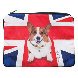 Monty The Corgi Cosmetic Pouch